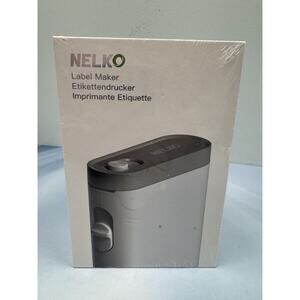 Nelko Label Maker Machine Tape P21 Bluetooth Printer‎ Wireless Templates White